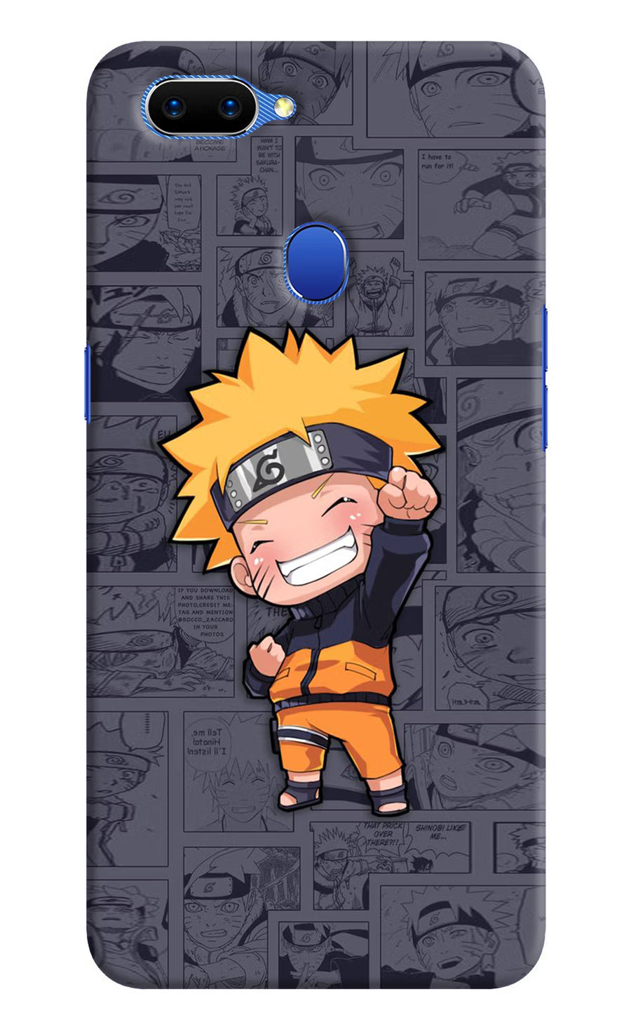 Chota Naruto Oppo A5 Back Cover, Hard case
