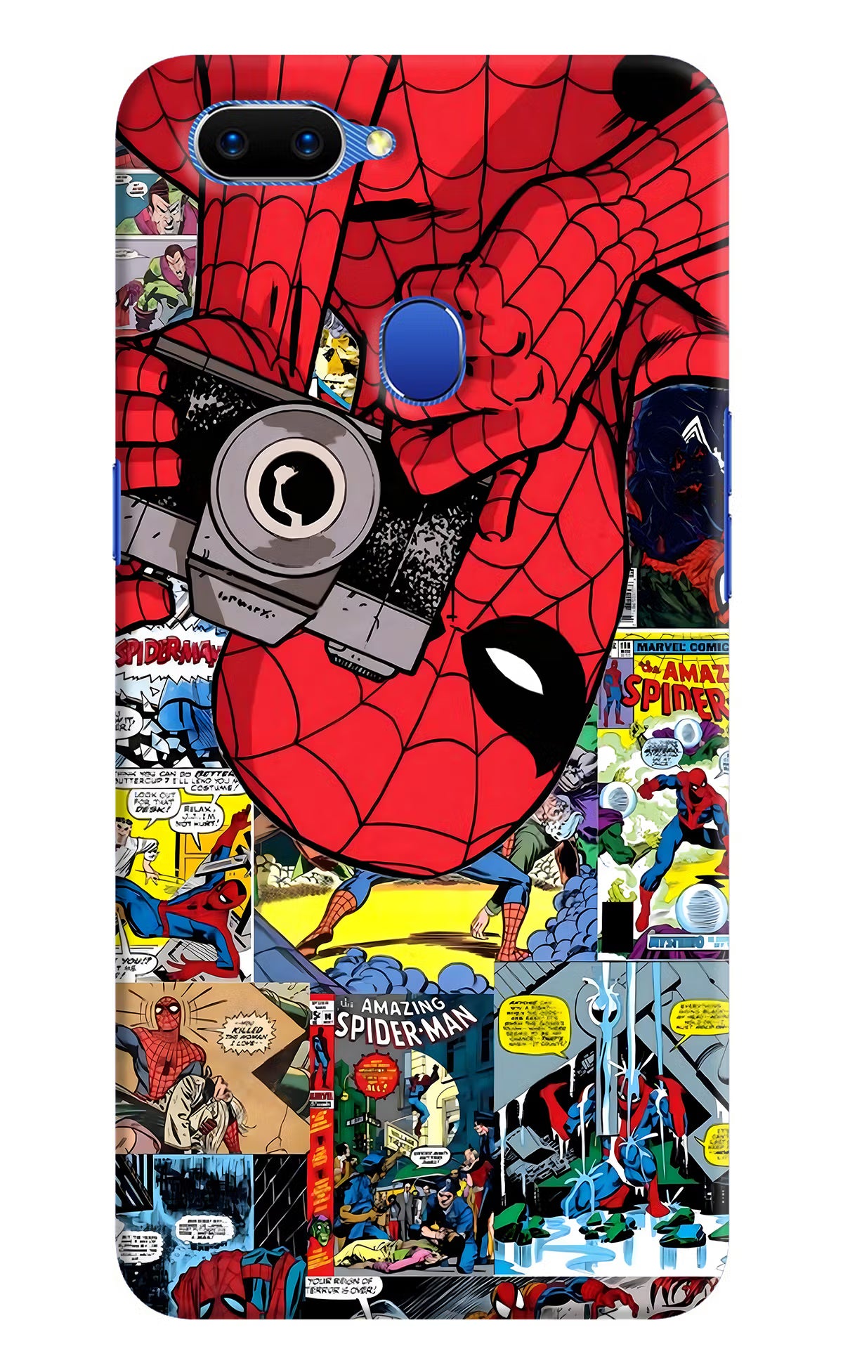 Spider Man Oppo A5 Hard Case Back Cover by Casekaro