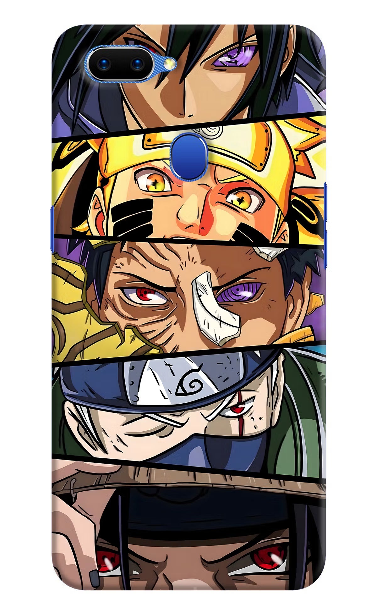 Naruto Character Oppo A5 Hard Case Back Cover by Casekaro