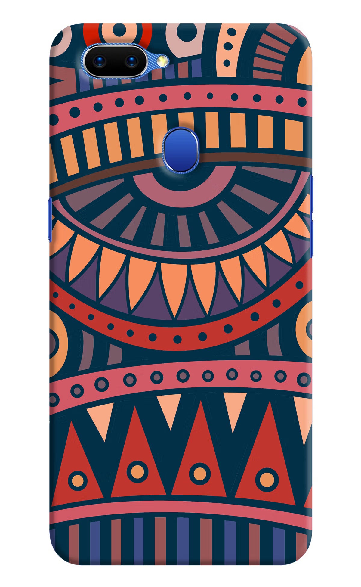 African Culture Design Oppo A5 Hard Case Back Cover by Casekaro