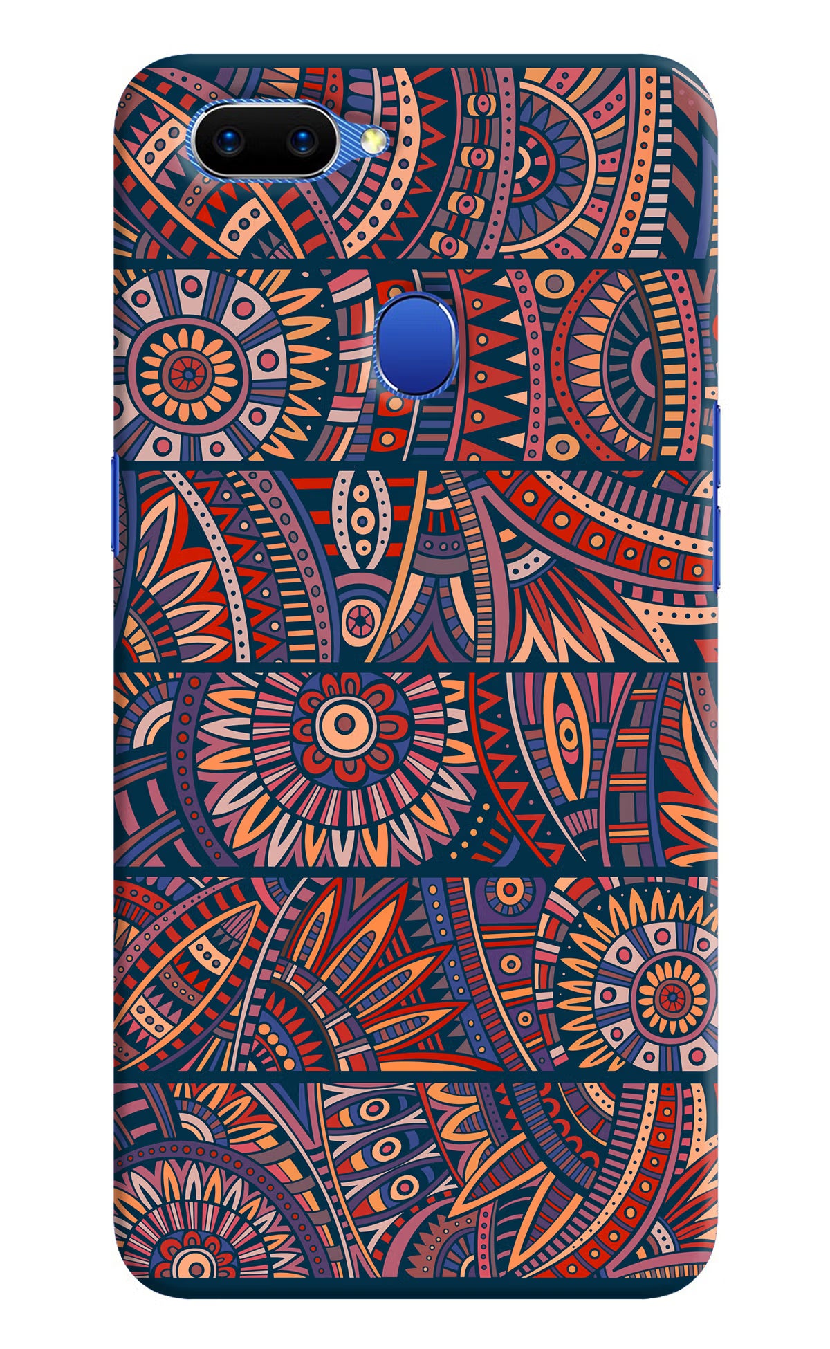 African Culture Design Oppo A5 Hard Case Back Cover by Casekaro