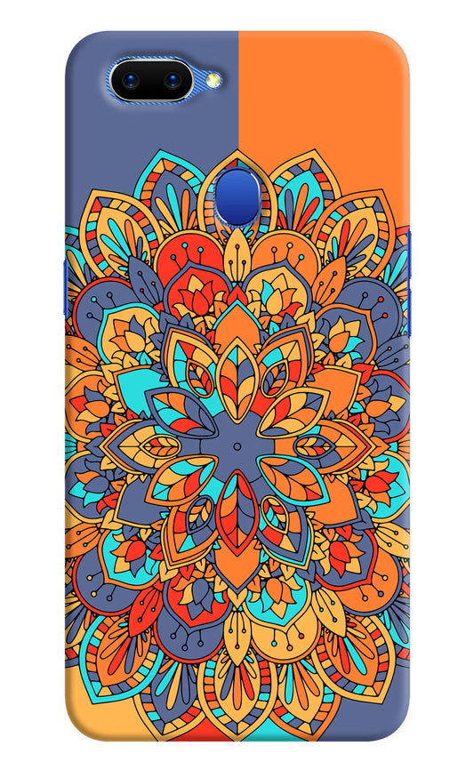Color Mandala Oppo A5 Hard Case Back Cover by Casekaro