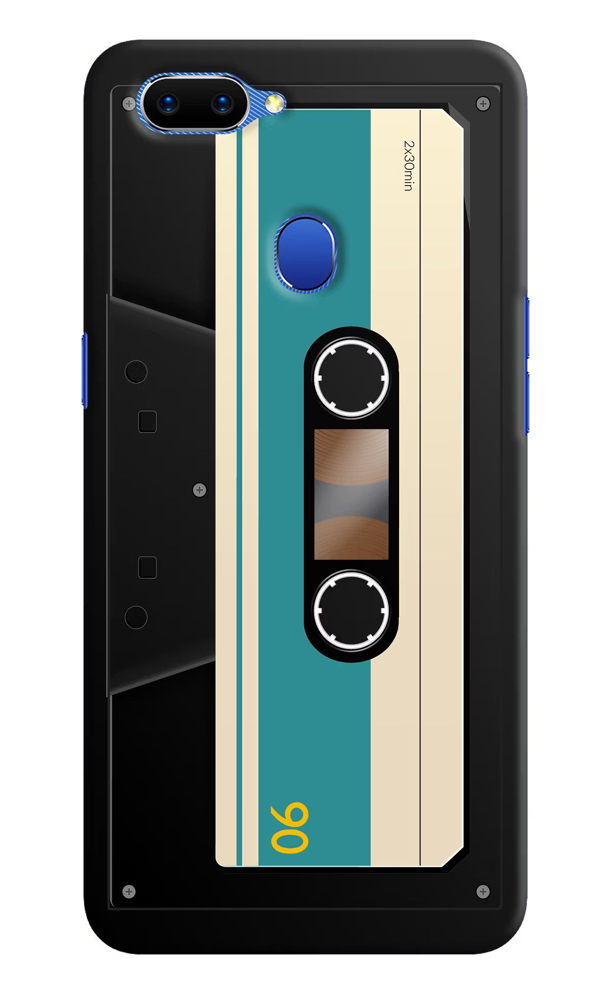 Cassette Oppo A5 Hard Case Back Cover by Casekaro