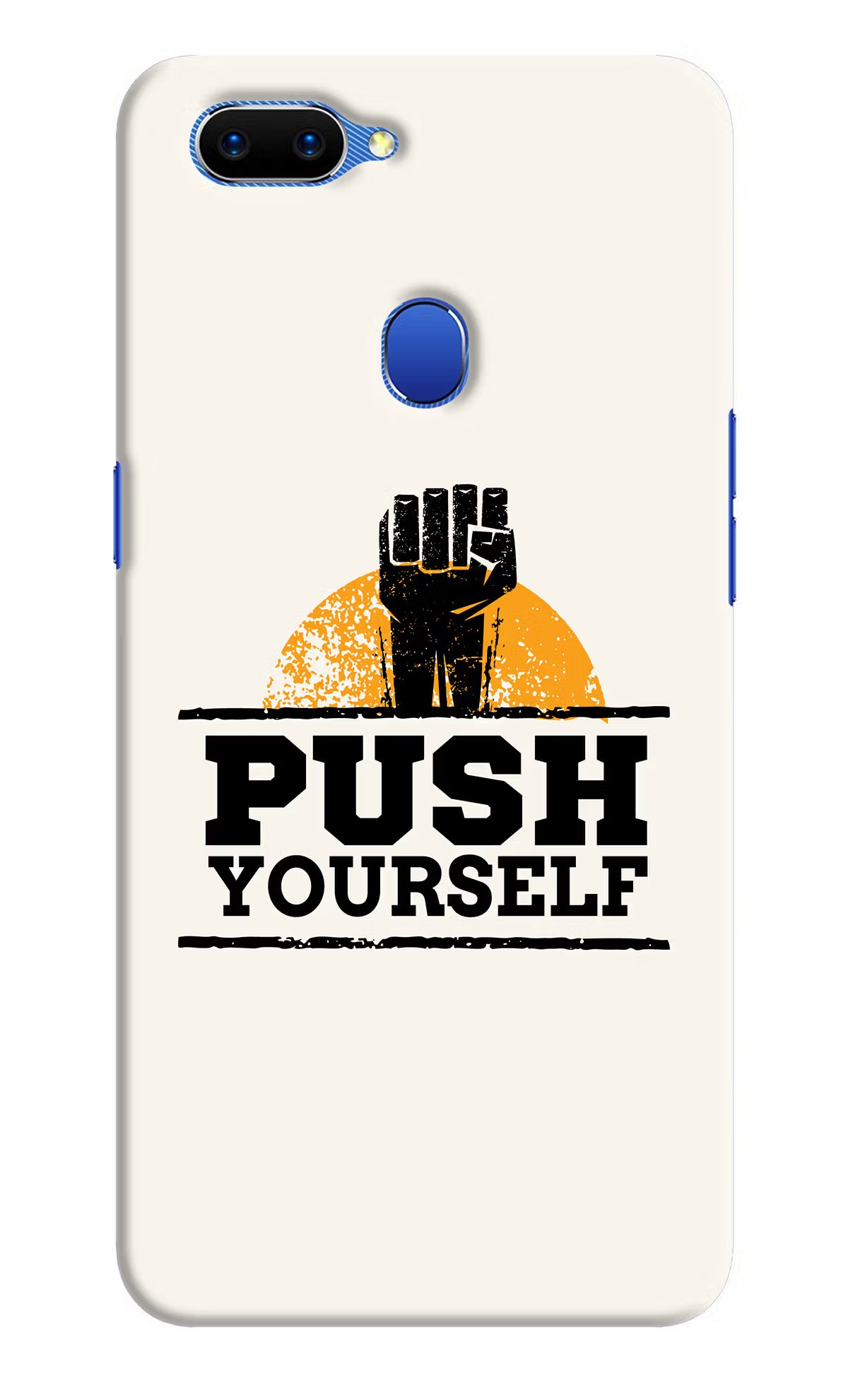 Push Yourself Oppo A5 Hard Case Back Cover by Casekaro