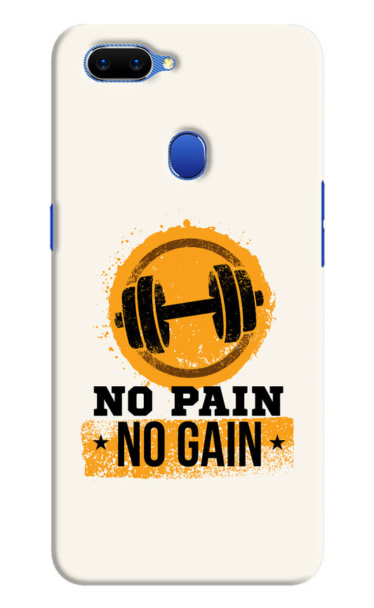 No Pain No Gain Oppo A5 Hard Case Back Cover by Casekaro