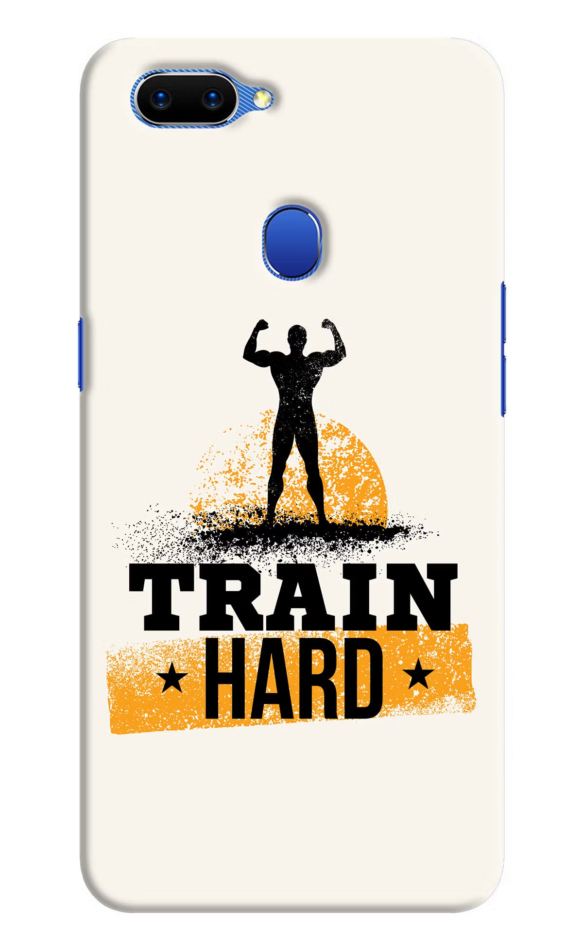 Train Hard Oppo A5 Hard Case Back Cover by Casekaro