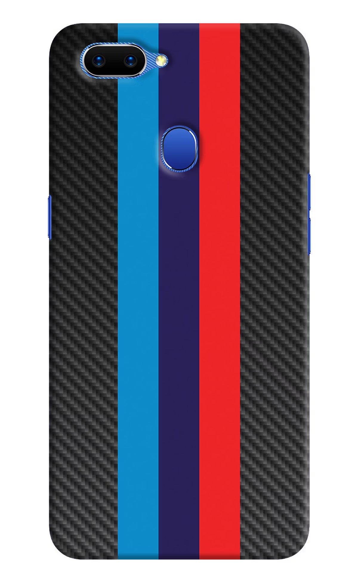 BMW Stripes Pattern Oppo A5 Hard Case Back Cover by Casekaro