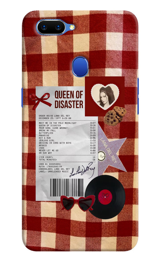 Queen of Disaster Oppo A5 Hard Case Back Cover by Casekaro