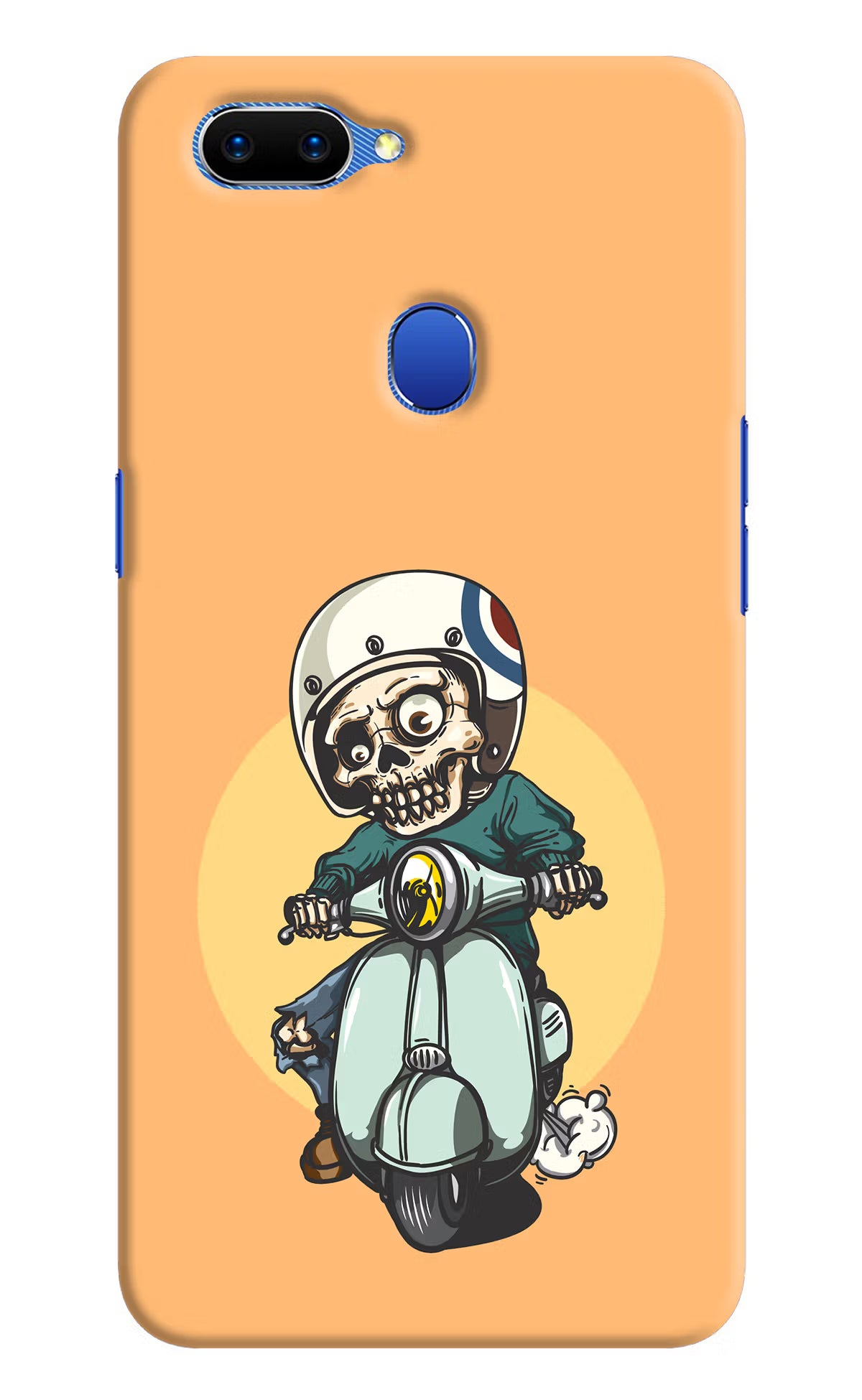 Undead Biker Oppo A5 Hard Case Back Cover by Casekaro