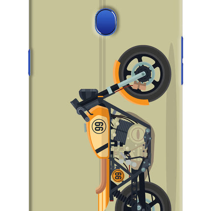 Vertical Speedster Oppo A5 Hard Case Back Cover by Casekaro