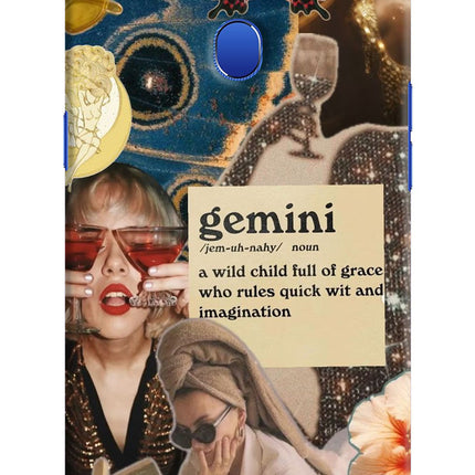 Gemini Zodiac Oppo A5 Hard Case Back Cover by Casekaro