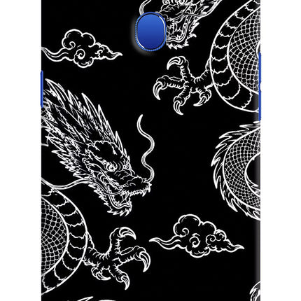 Twin Dragons Oppo A5 Hard Case Back Cover by Casekaro
