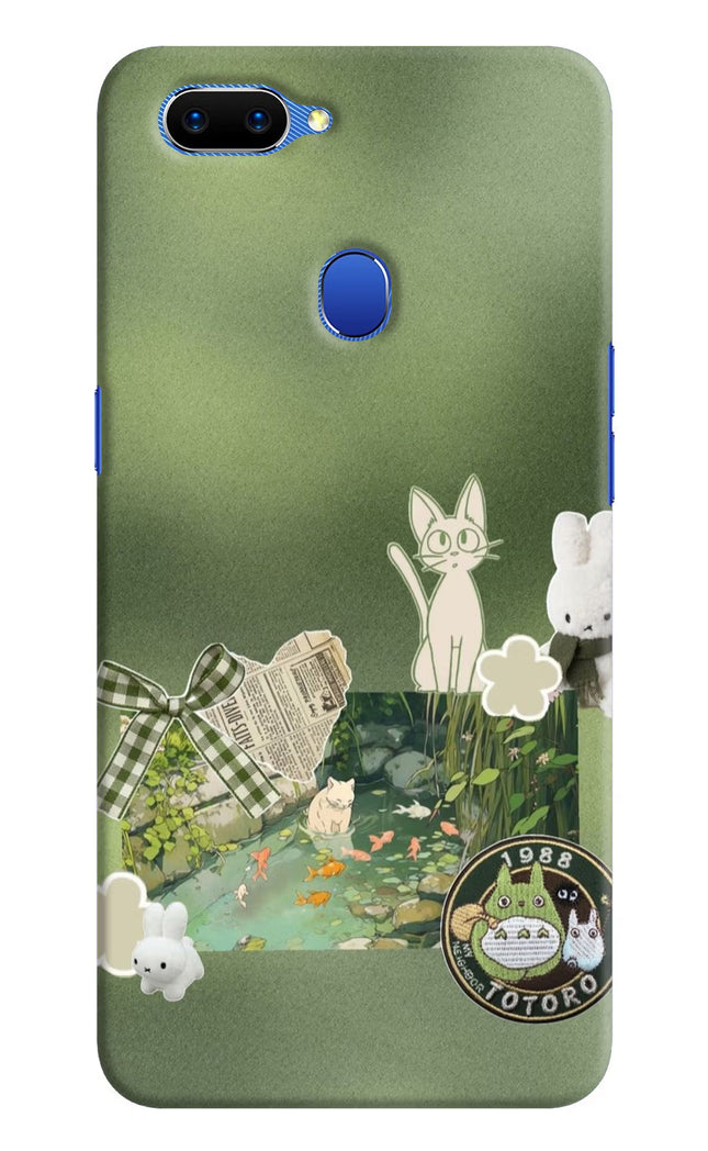 Aesthetic anime Oppo A5 Hard Case Back Cover by Casekaro
