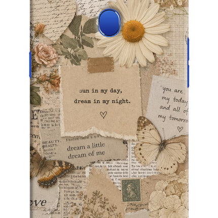 Vintage case Oppo A5 Hard Case Back Cover by Casekaro