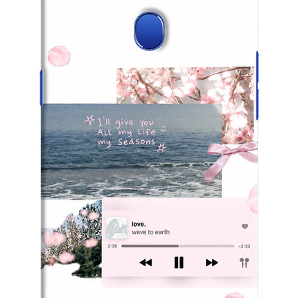 Wave to earth Oppo A5 Hard Case Back Cover by Casekaro