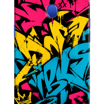 Graffiti Vibe Oppo A5 Hard Case Back Cover by Casekaro