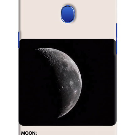 Moon Phase Oppo A5 Hard Case Back Cover by Casekaro