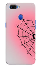 Pink Web Oppo A5 Hard Case Back Cover by Casekaro