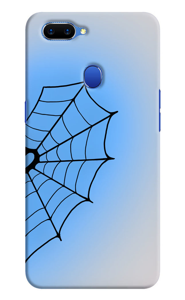Blue Web Oppo A5 Hard Case Back Cover by Casekaro
