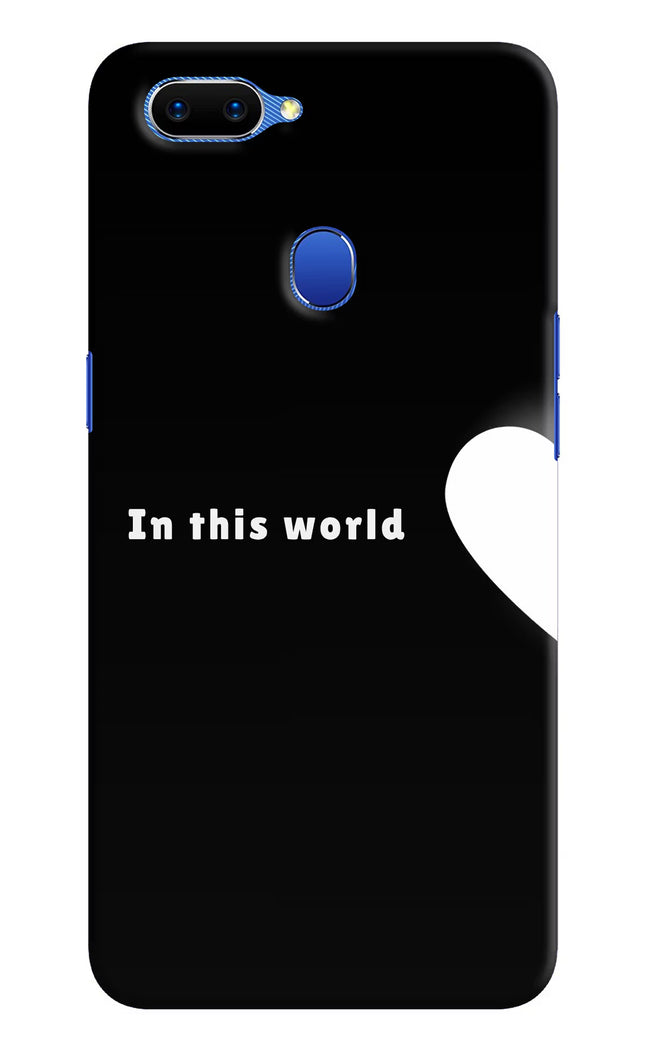 This World Oppo A5 Hard Case Back Cover by Casekaro