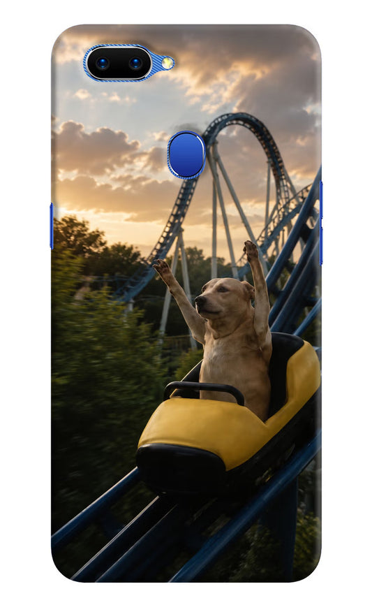 Rollercoaster Dog Oppo A5 Hard Case Back Cover by Casekaro