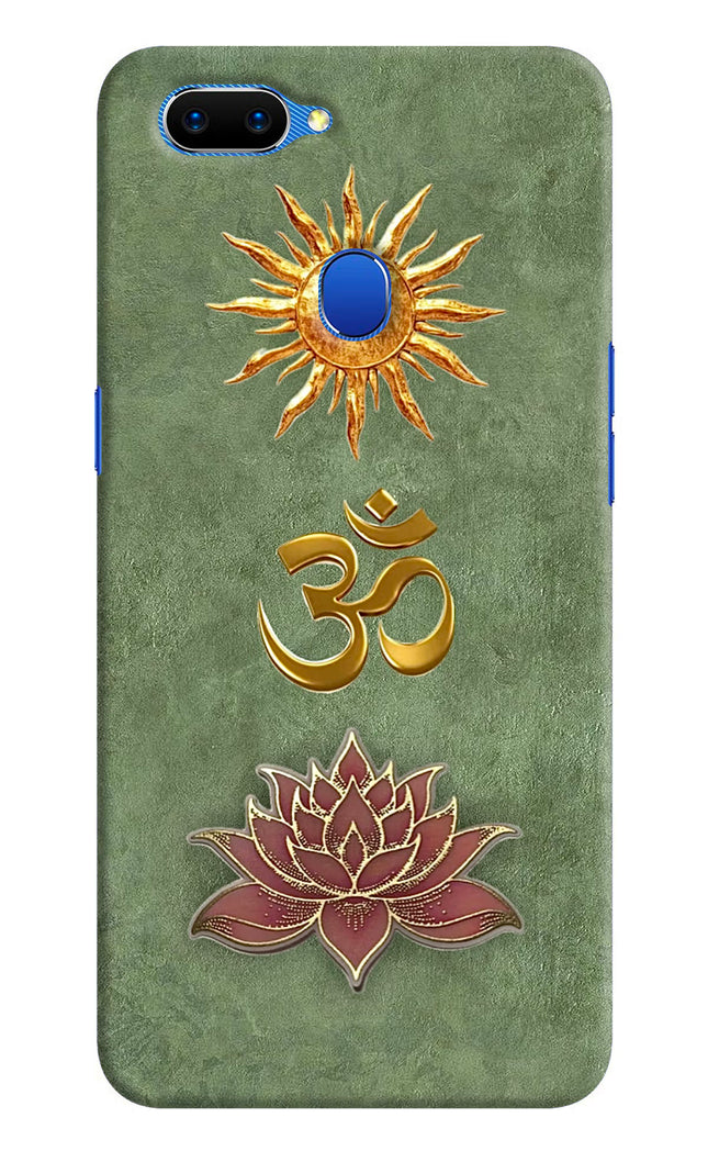 Om & Lotus Oppo A5 Back Cover