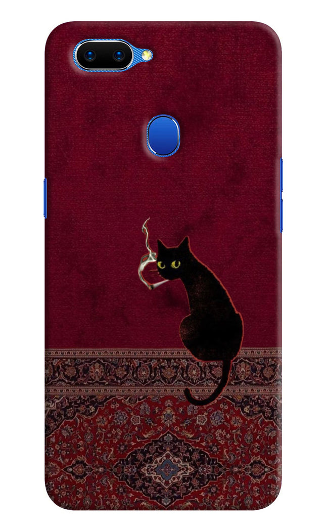 Midnight Cat Oppo A5 Hard Case Back Cover by Casekaro