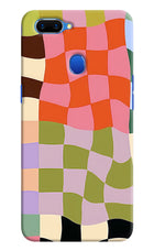 Wavy Grid Oppo A5 Hard Case Back Cover by Casekaro