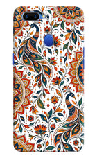 White Mayura Oppo A5 Hard Case Back Cover by Casekaro