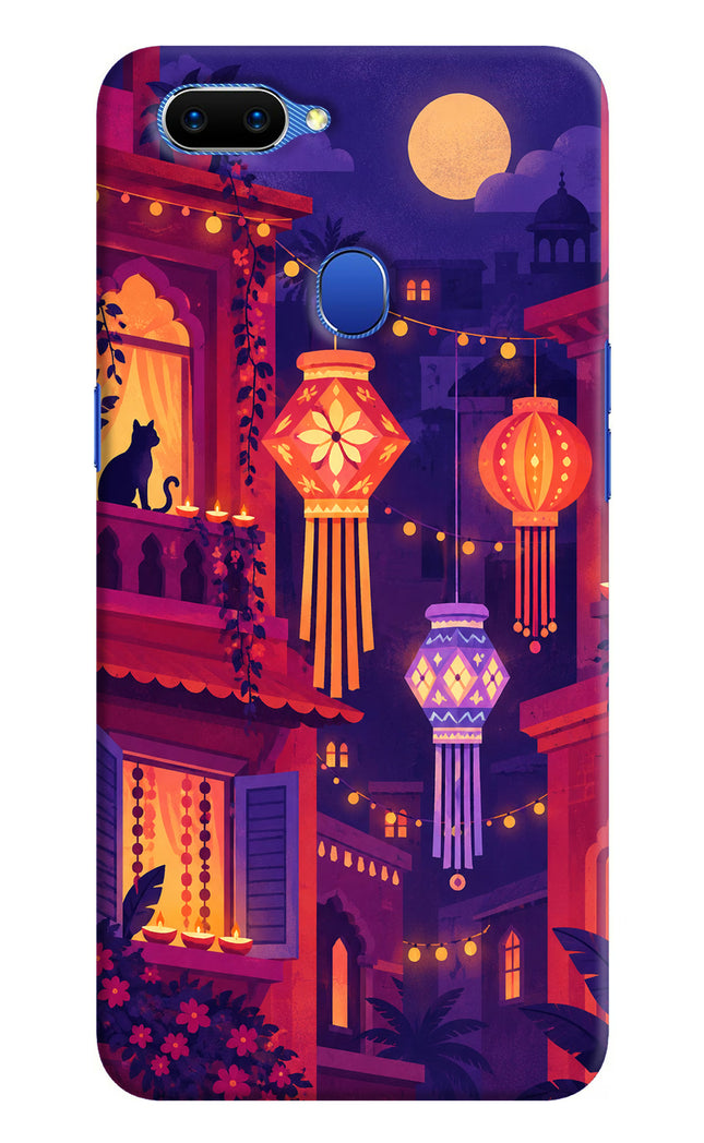 Lantern Lane Oppo A5 Hard Case Back Cover by Casekaro