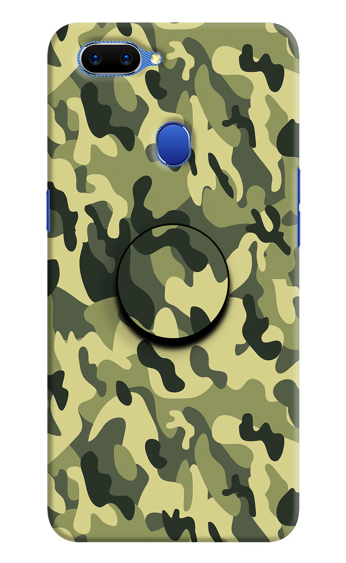 Camouflage Oppo A5 Pop Case by Casekaro