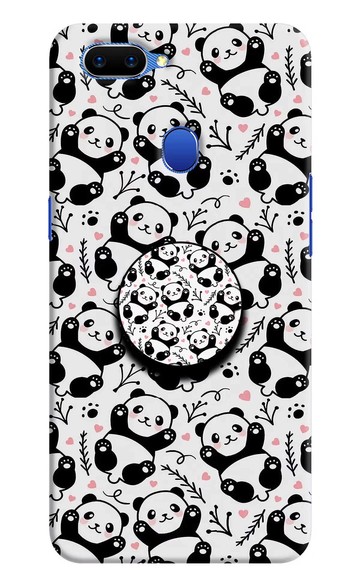 Cute Panda Oppo A5 Pop Case by Casekaro