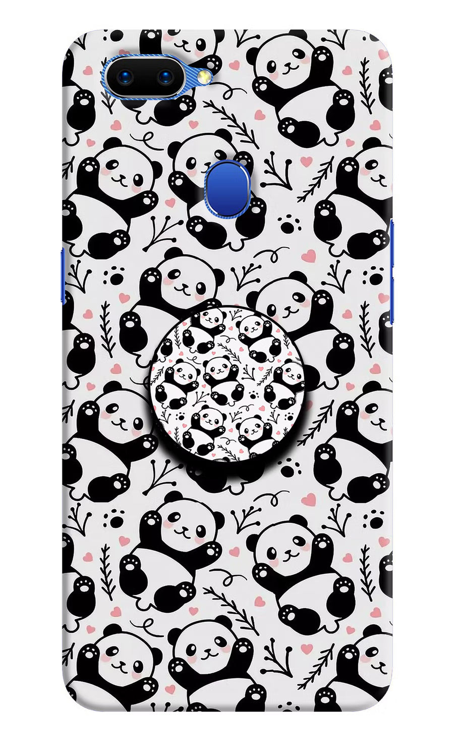 Cute Panda Oppo A5 Pop Case, Hard case