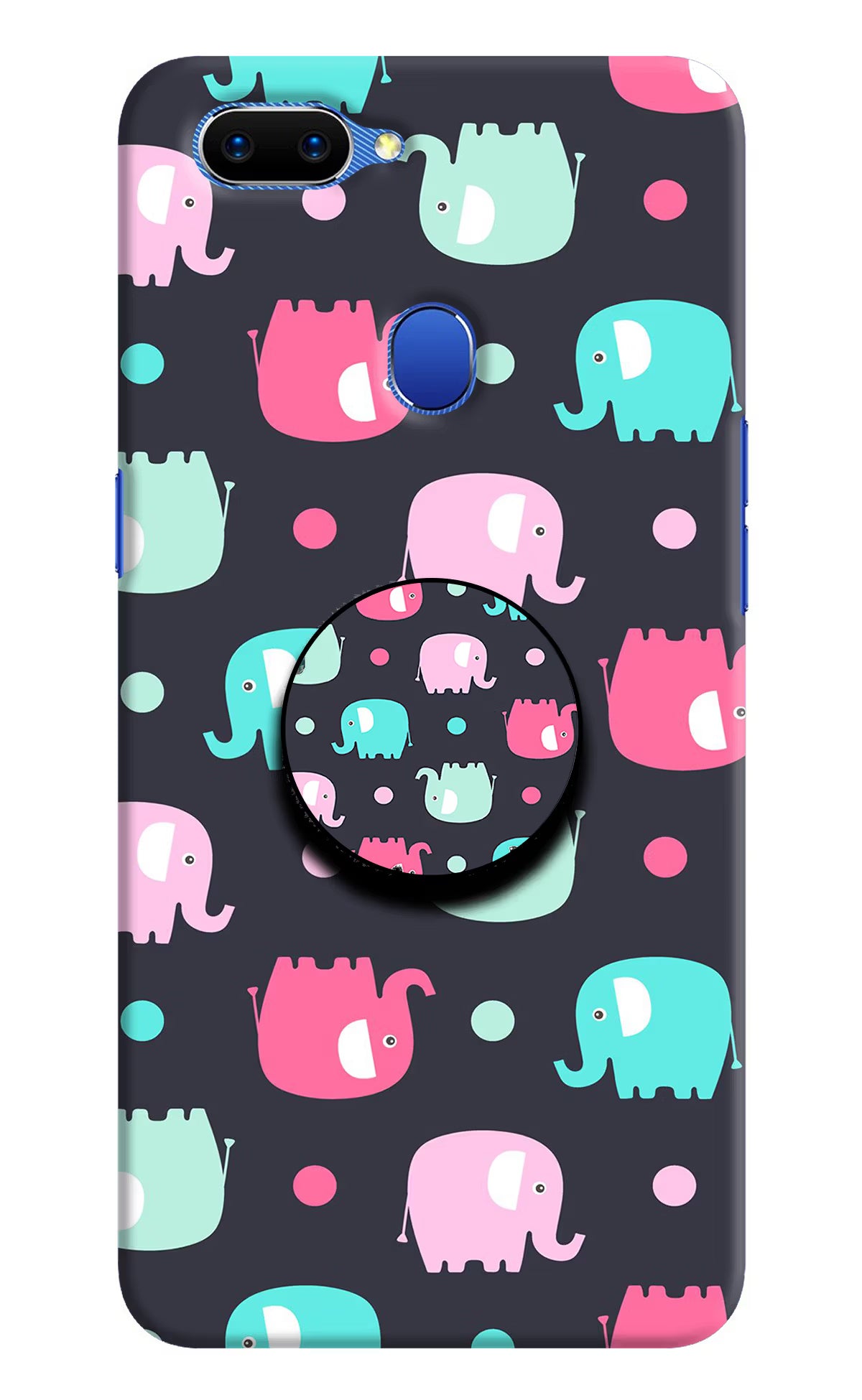 Baby Elephants Oppo A5 Pop Case by Casekaro