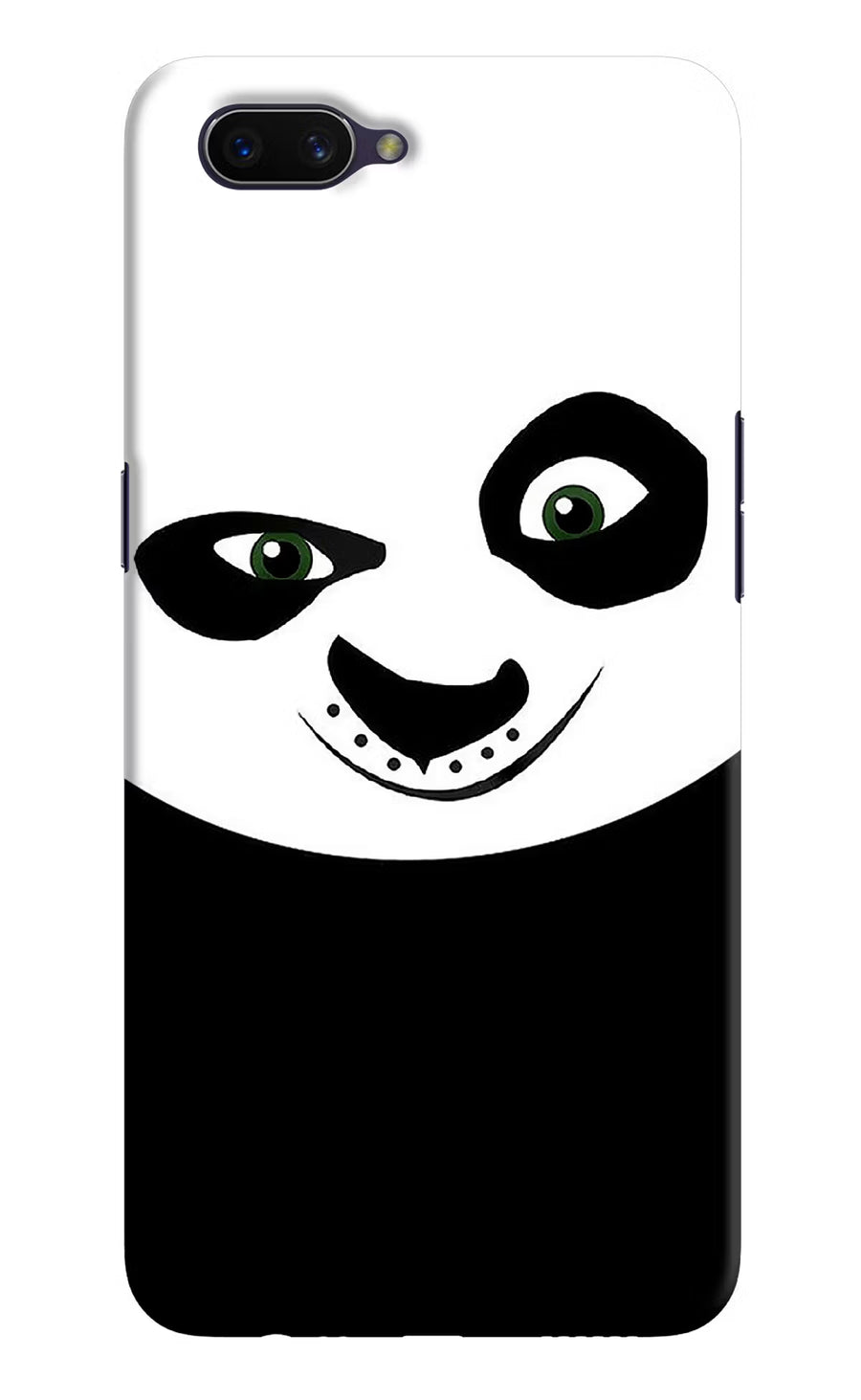 Panda Oppo A3S Back Cover, Hard case