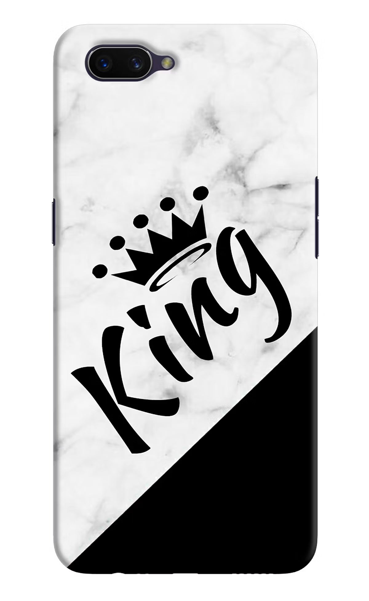 King Oppo A3S Hard Case Back Cover by Casekaro