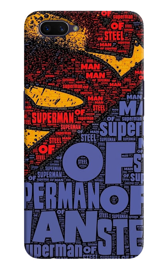Superman Oppo A3S Hard Case Back Cover by Casekaro