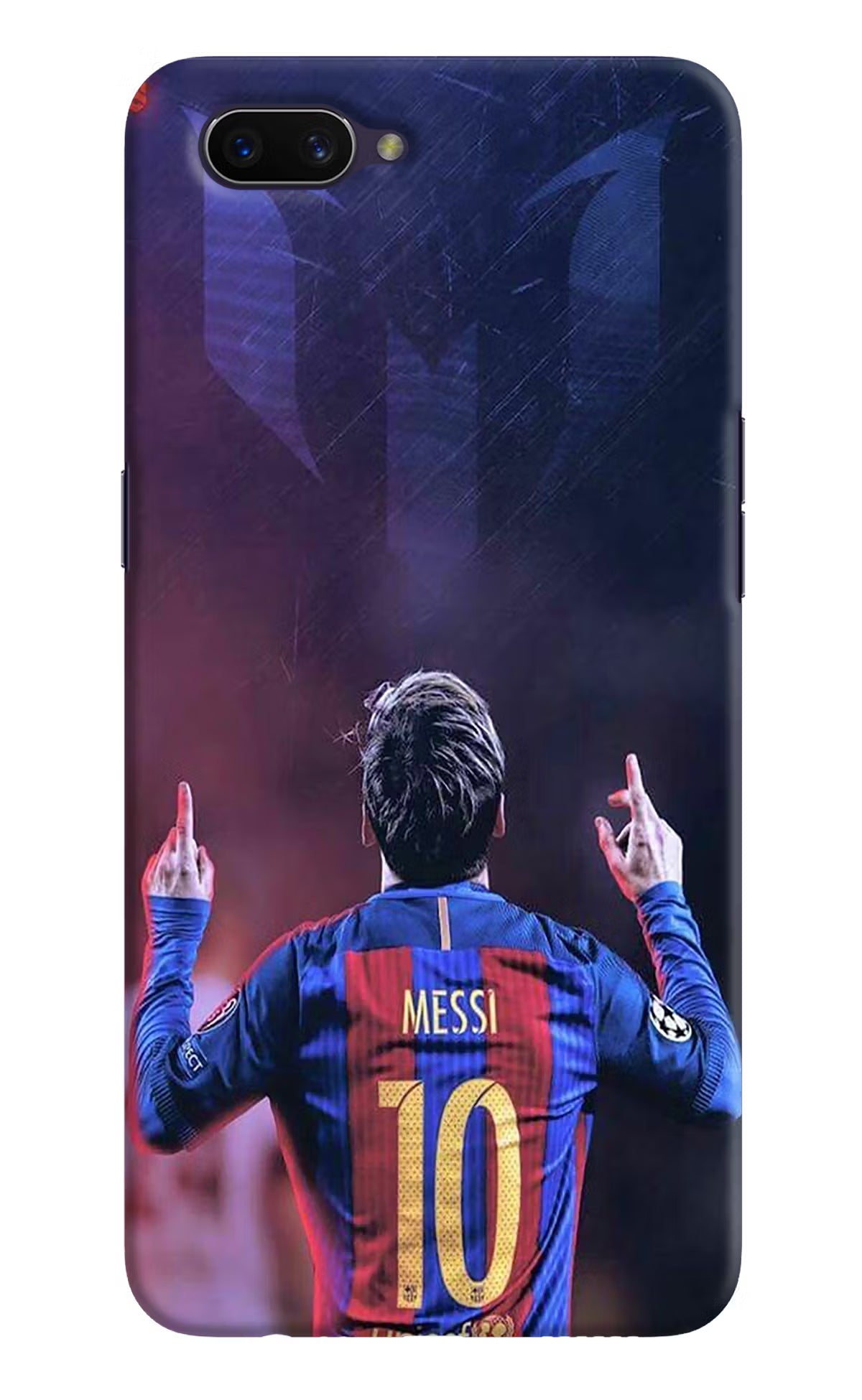 Messi Oppo A3S Hard Case Back Cover by Casekaro
