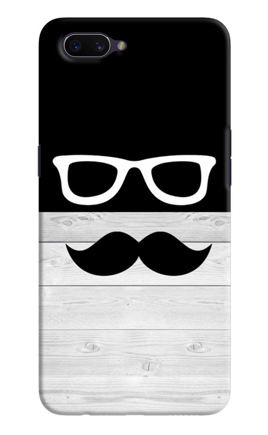 Mustache Oppo A3S Hard Case Back Cover by Casekaro