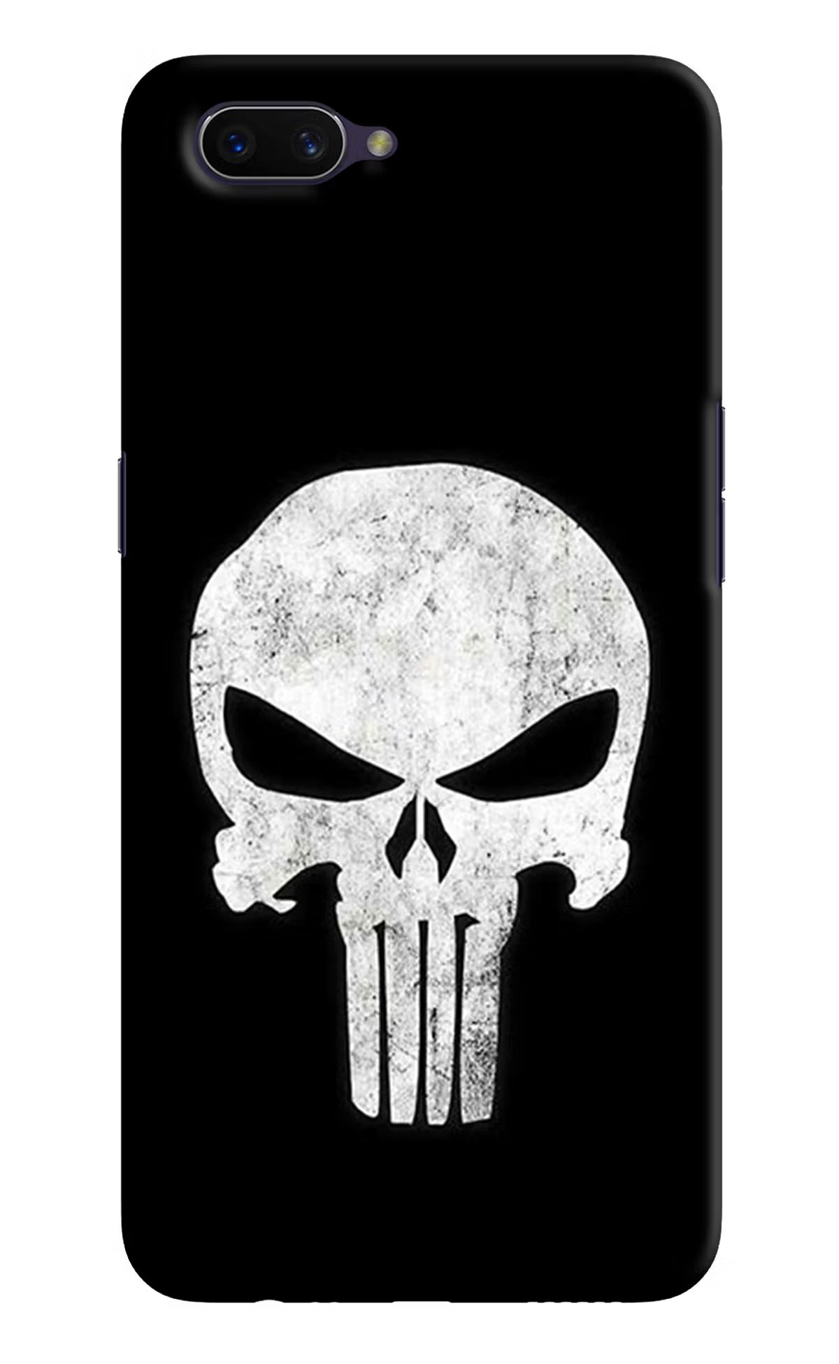 Punisher Skull Oppo A3S Hard Case Back Cover by Casekaro