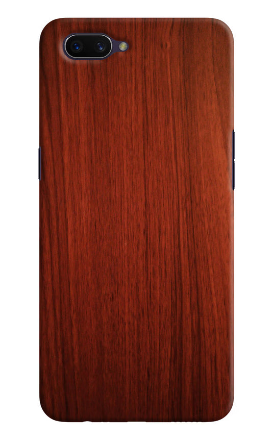 Wooden Plain Pattern Oppo A3S Hard Case Back Cover by Casekaro
