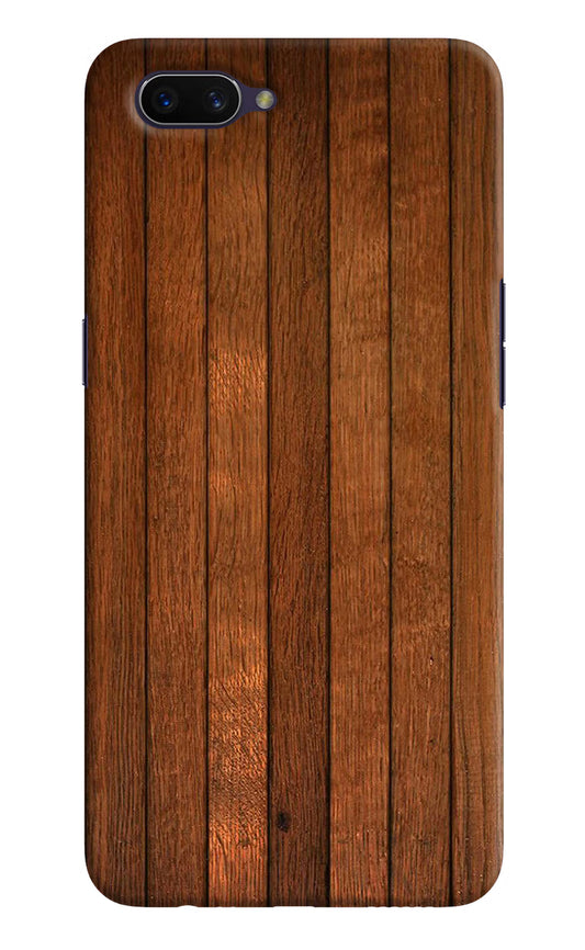 Wooden Artwork Bands Oppo A3S Hard Case Back Cover by Casekaro