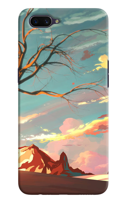 Scenery Oppo A3S Hard Case Back Cover by Casekaro