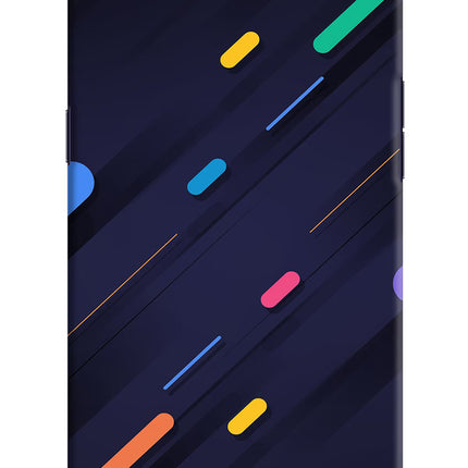 Abstract Design Oppo A3S Hard Case Back Cover by Casekaro