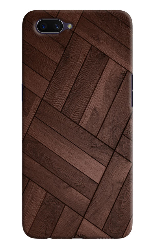 Wooden Texture Design Oppo A3S Hard Case Back Cover by Casekaro