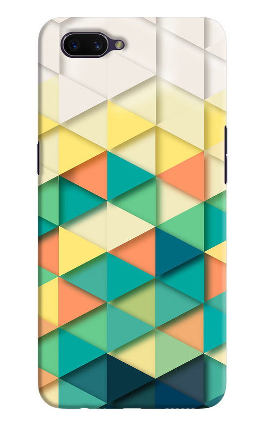 Abstract Oppo A3S Hard Case Back Cover by Casekaro