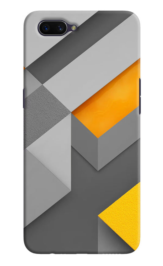 Abstract Oppo A3S Hard Case Back Cover by Casekaro
