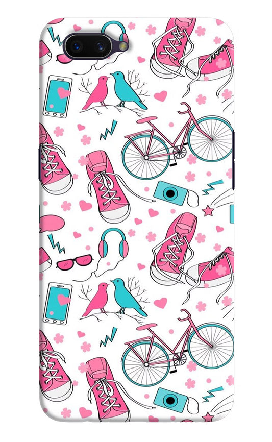 Artwork Oppo A3S Hard Case Back Cover by Casekaro