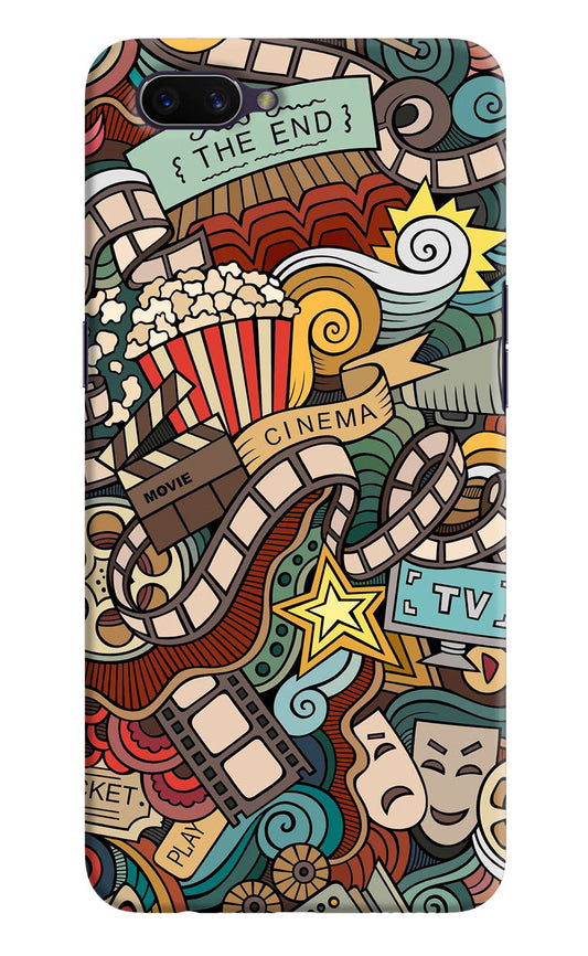 Cinema Abstract Oppo A3S Hard Case Back Cover by Casekaro