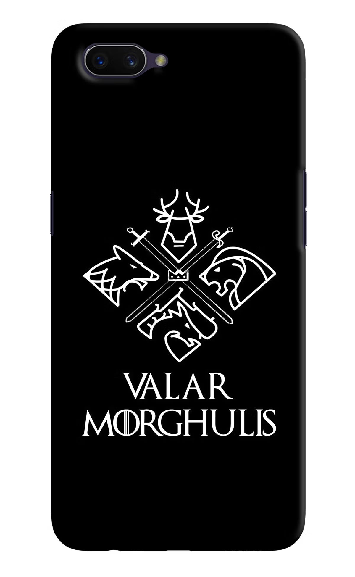 Valar Morghulis | Game Of Thrones Oppo A3S Hard Case Back Cover by Casekaro